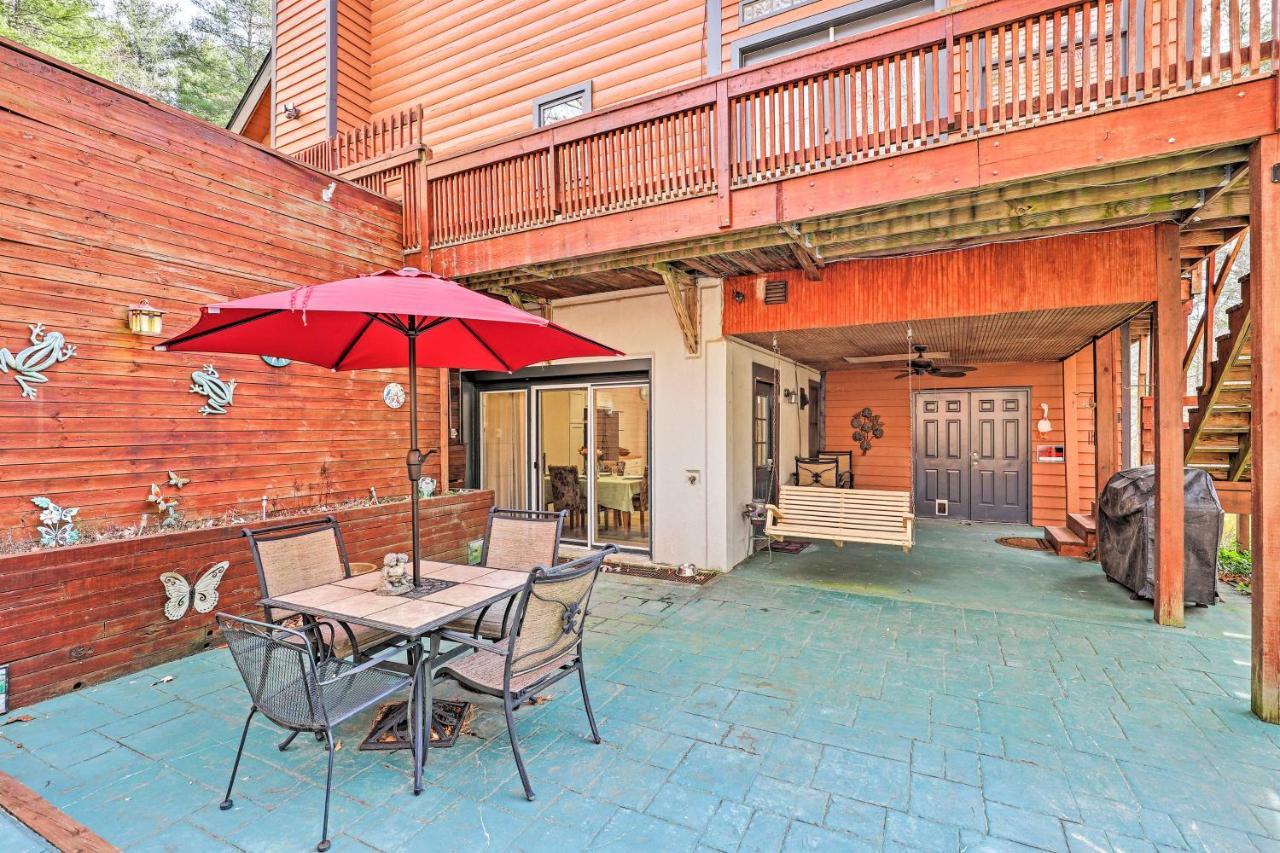Asheville Mountain Getaway With Patio And Koi Pond! Exterior foto
